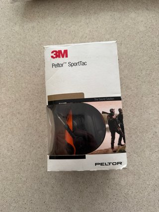 Cascos 3M Peltor SportTac Caza GEL CONFORT