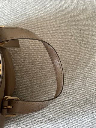 Bolso Bimba y Lola Beige y Dorado