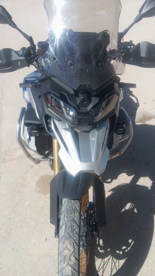 Moto Voge 900DSX Aventura Azul/Plata