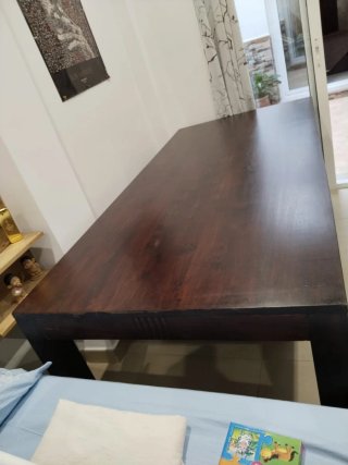 Juego de sillas de madera maciza