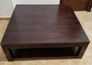 Juego de sillas de madera maciza