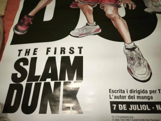 3 Pósters Anime Slam Dunk, Blue Lock, Haikyu!!