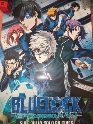 3 Pósters Anime Slam Dunk, Blue Lock, Haikyu!!