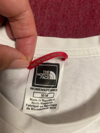 Camiseta The North Face Mujer Talla M Blanca
