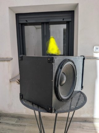 Cajón Subwoofer Negro (sin altavoz)