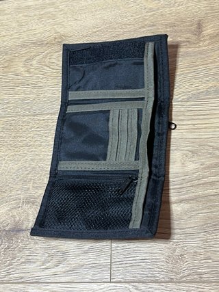 Reebok Howel Wallet Grey Velcro