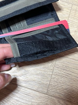Reebok Howel Wallet Grey Velcro