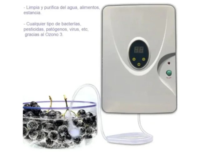 Generador Ozono Aire y Agua