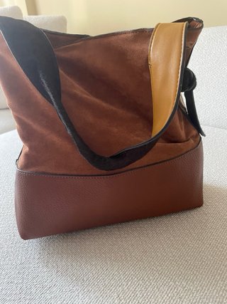 Bolso Parfois Pelo Cebra Marrón y Blanco