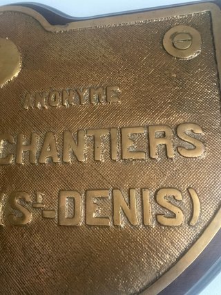Placa industrial Ateliers et Chantiers de la Loire