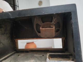 Altavoz Radio Antiguo Madera
