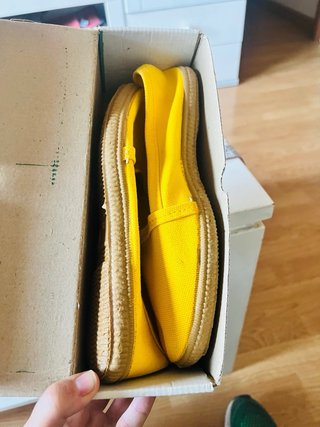 Zapatillas Camping Amarillas Talla 39,5