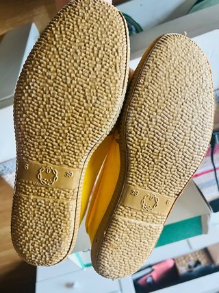 Zapatillas Camping Amarillas Talla 39,5