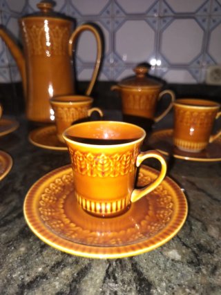 Juego de café cerámica Pontesa