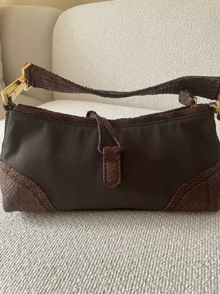 Bolso Pedro del Hierro Marrón y Dorado
