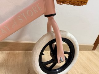 Bici sin pedales Play and Store rosa
