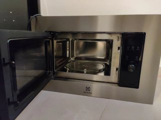 Microondas Integrable Electrolux Acero Inox