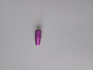 Tapón Válvula Presta Aluminio Morado