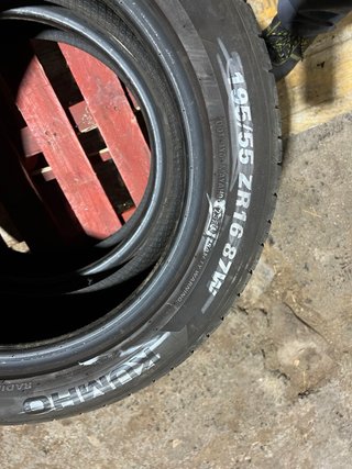 2 Neumáticos Kumho 195/55R16 87W