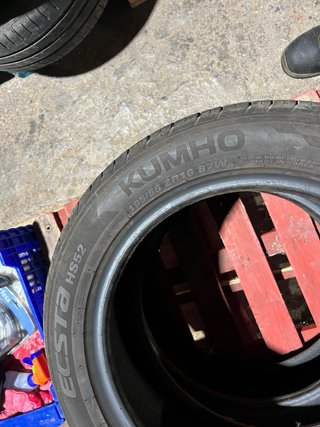 2 Neumáticos Kumho 195/55R16 87W