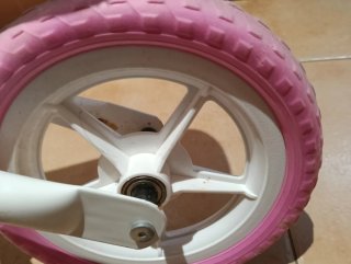 Bicicleta infantil niña rosa