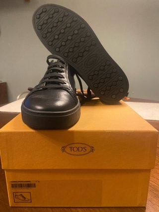 Tod's Uomo Scarpe Sneakers Pelle Nere