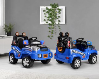 Coche eléctrico infantil azul