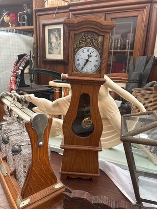 Reloj morez antiguo madera