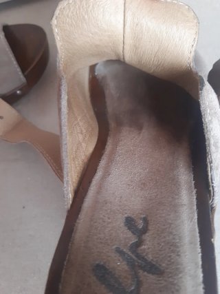 Zapatos Zuecos de piel ALPE Talla 38