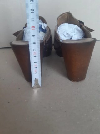 Zapatos Zuecos de piel ALPE Talla 38