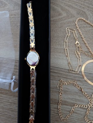 Reloj marcs monveree Vintage Oro Acero Pulsera Aju