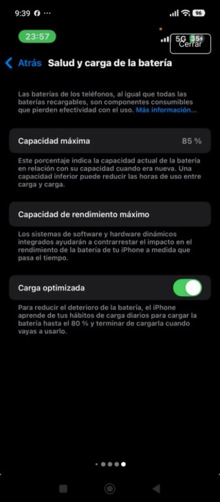 iPhone 13 128GB Blanco 85%