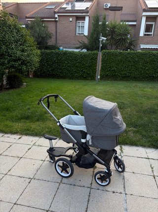 Bugaboo Fox 3 grafito y gris melange en su caja