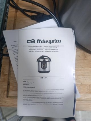 Olla a presión eléctrica Orbegozo HPE 6075