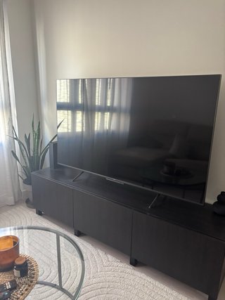 URGE!! Mueble TV IKEA BESTA Negro/Marrón