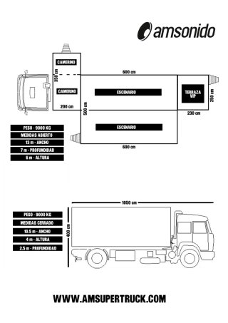 Camión para eventos
