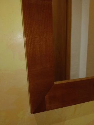 Mueble recibidor con espejo