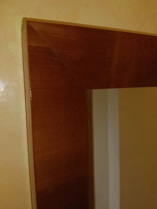 Mueble recibidor con espejo