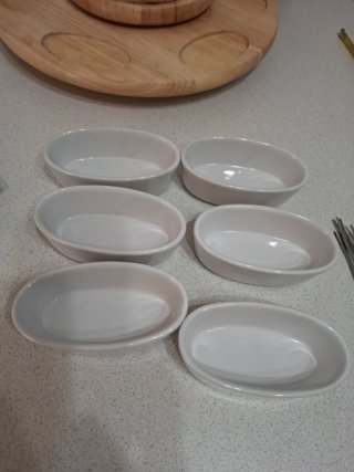 Set fonduta arancione con ciotoline