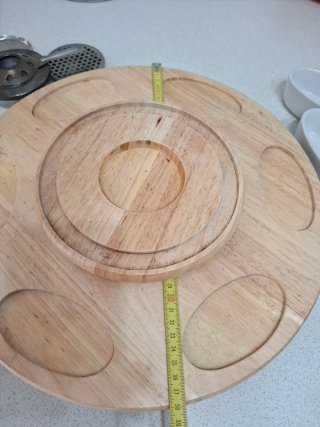 Set fonduta arancione con ciotoline