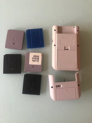 Nintendo Game Boy Fat Beige + 5 Juegos