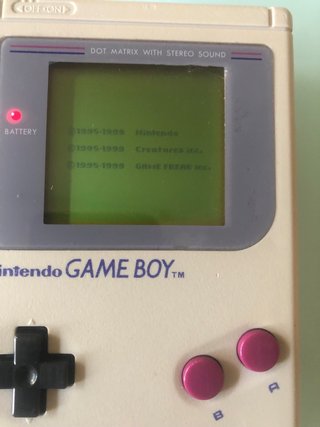 Nintendo Game Boy Fat Beige + 5 Juegos