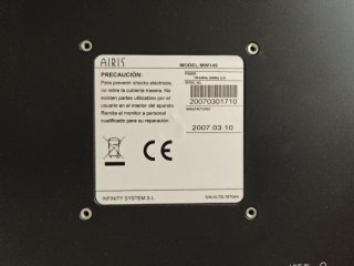 Monitor Airis PC/TV Argento