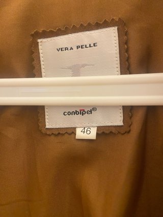 Blazer scamosciato unisex marrone