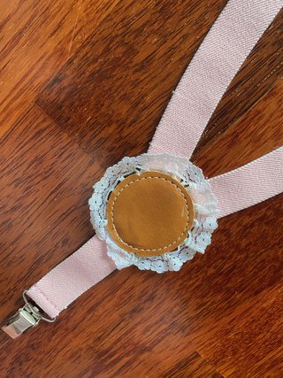 Tirantes Elásticos Rosa Niña Prenatal
