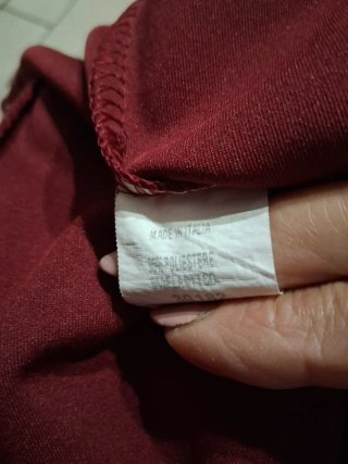 Giacca donna elegante rossa