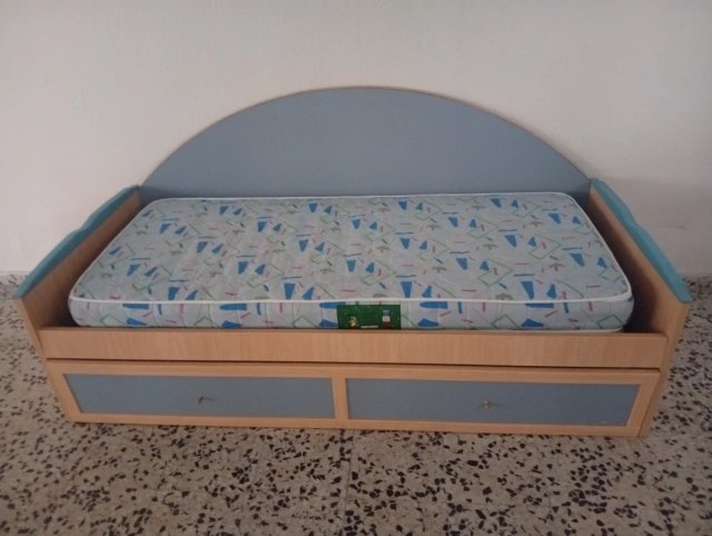 Cama nido con 2 colchones
