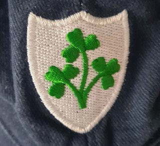 Gorra/Visera  Irlandesa Escudo Trébol Azul