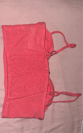 Crop top rosado