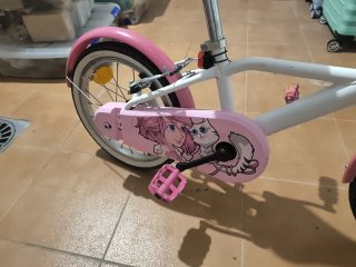 Bici B-Twin Rosa Niña 16